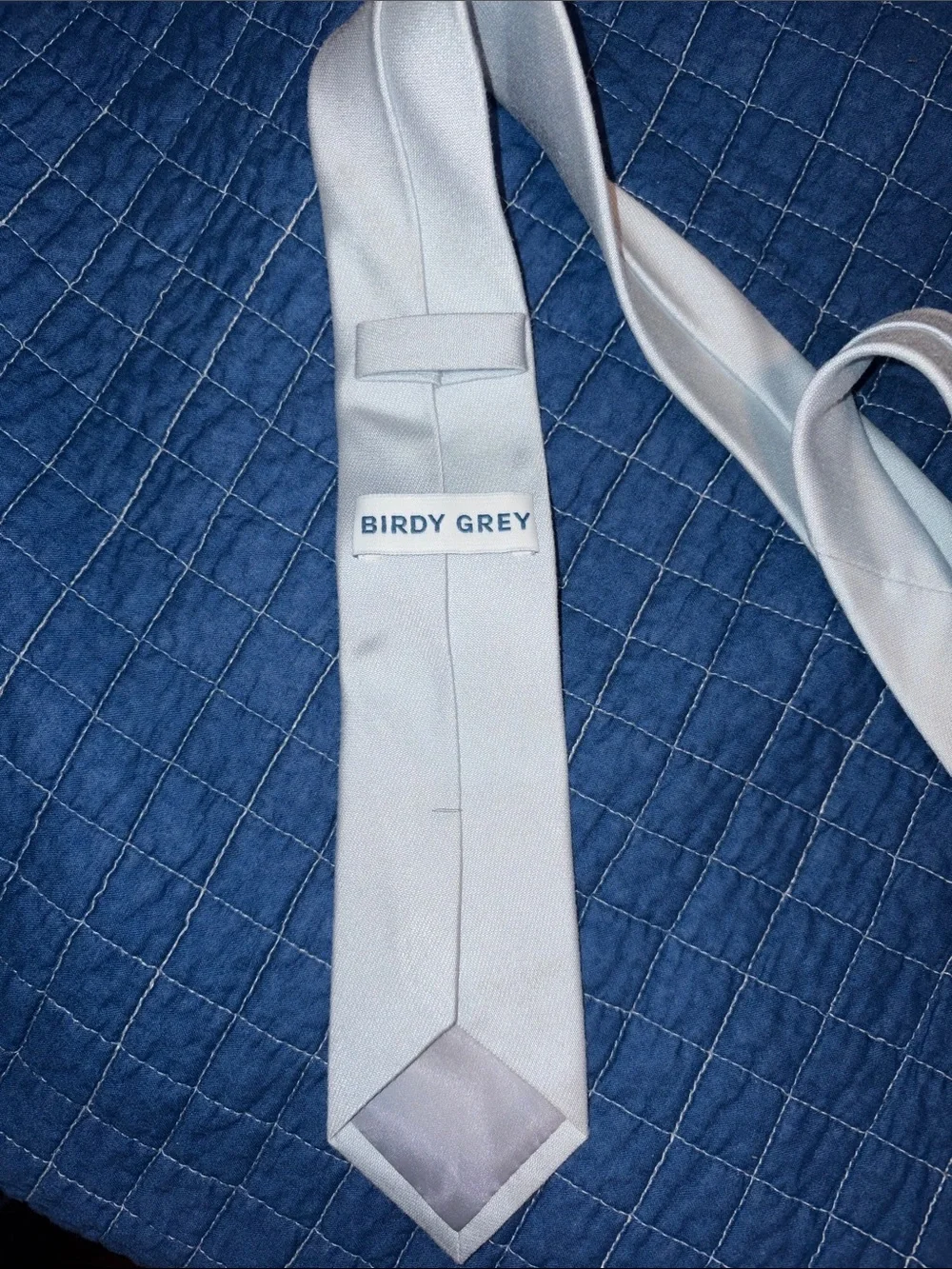 Birdy Grey Light Blue Men's Tie